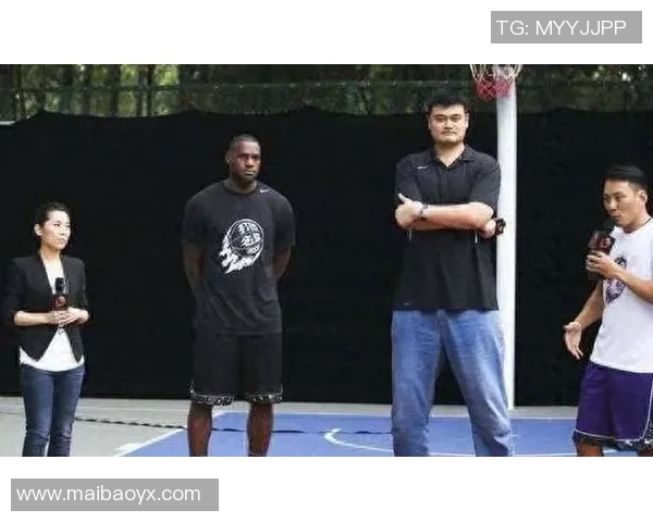 詹姆斯与姚明的篮球传奇对决与板砖的幽默碰撞